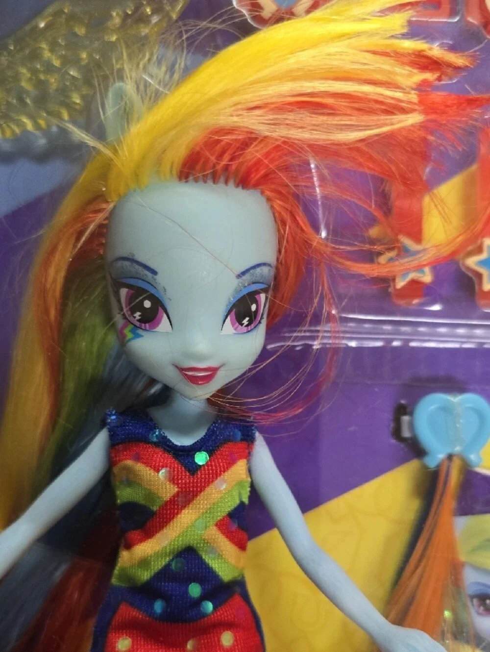 My Little Pony Equestria Girls Rainbow Dash Doll - 2013 Rainbow Hair
